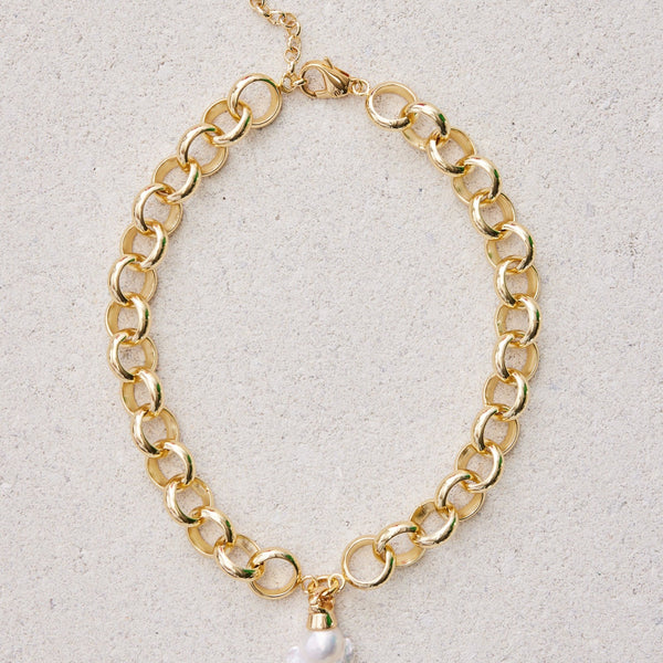メンズeliou gold necklace