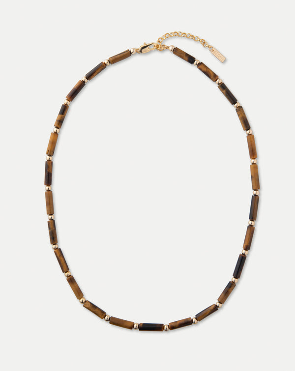 Erec Tiger-Eye Necklace